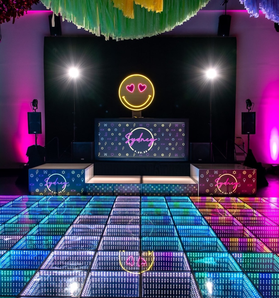Led Dance Floor Full Lit Colors Led Dance Floor Full Lit Colors for Quinceanera or Childrens Party